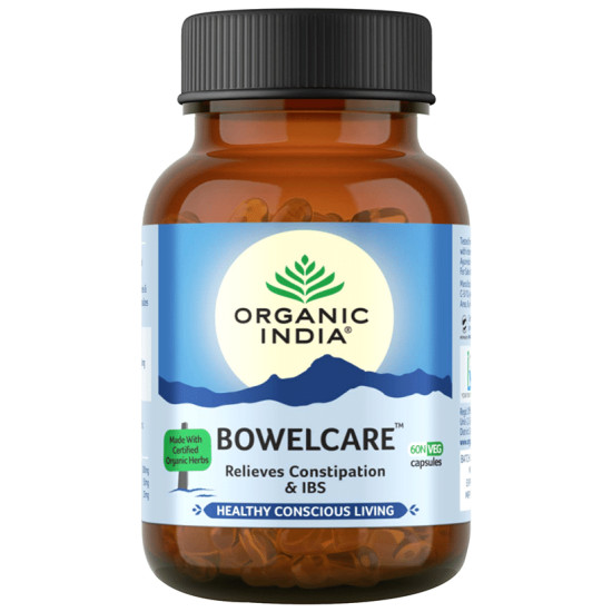 Organic India Bowelcare Veg Capsule image