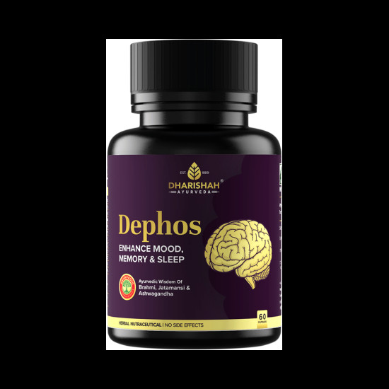 Dharishah Ayurveda Dephos Capsule image