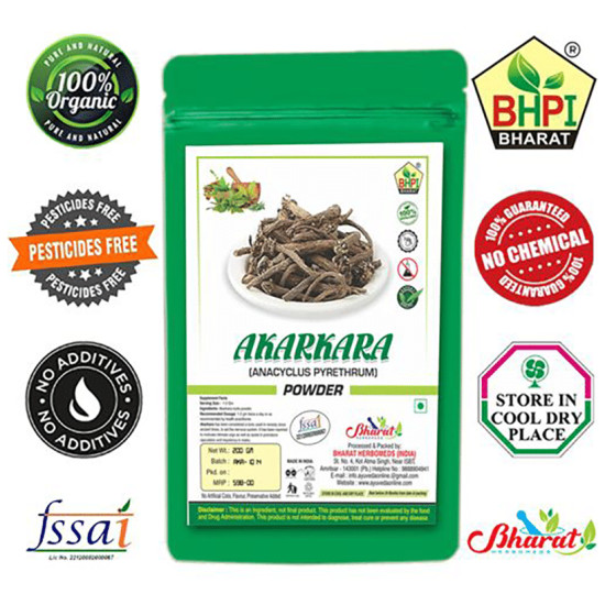 BHPI Bharat Akarkara (Anacyclus Pyrethrum) Powder image