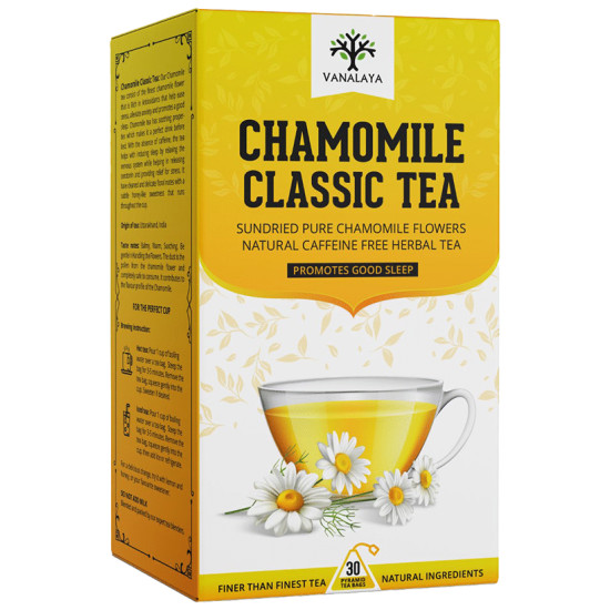 Vanalaya Chamomile Classic Tea Bag (1.5gm Each) image