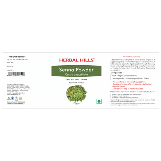 Herbal Hills Senna Powder Pack of 2 image