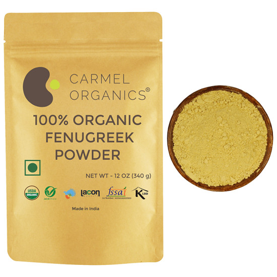 Carmel Organics 100% Organic Fenugreek Powder image