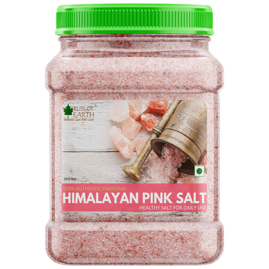 Bliss of Earth 100% Authentic Pakistani Himalayan Pink Salt image