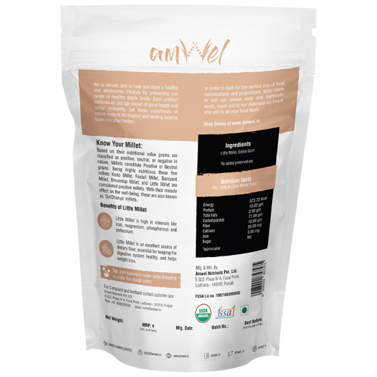 Amwel Organic Little Millet Flour image