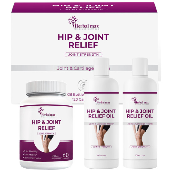 Herbal Max Hip & Joint Relief Kit image