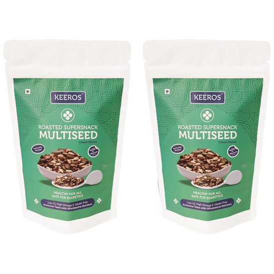 Keeros Roasted Supersnack Multiseed (400gm Each) Classic image