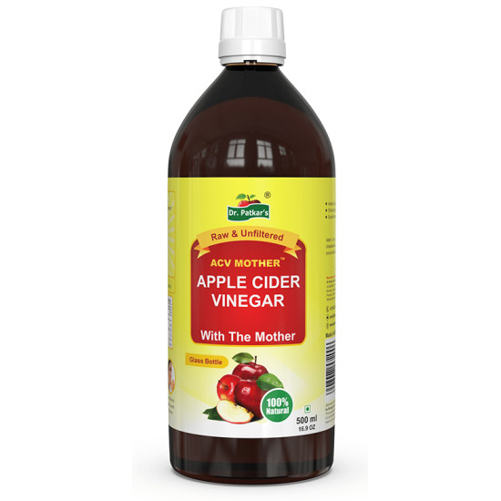 Dr. Patkar's Apple Cider Vinegar with the Mother (500ml Each) image