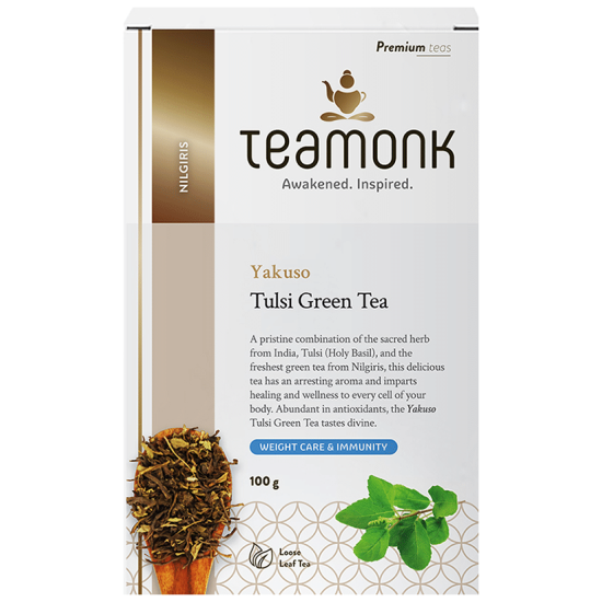 Teamonk Tulsi Nilgiris Green Tea image