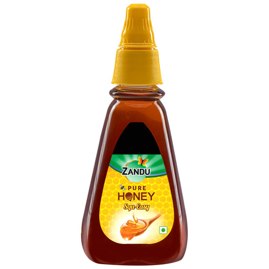 Zandu Pure Honey Squ-Easy (400gm Each) Buy 1 Get 1 Free image