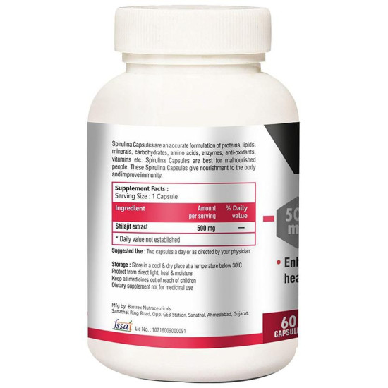 Jyorana Spirulina 500mg Capsule image