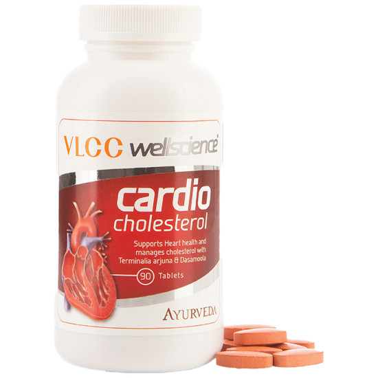 VLCC Wellscience Cardio Cholesterol Tablet image