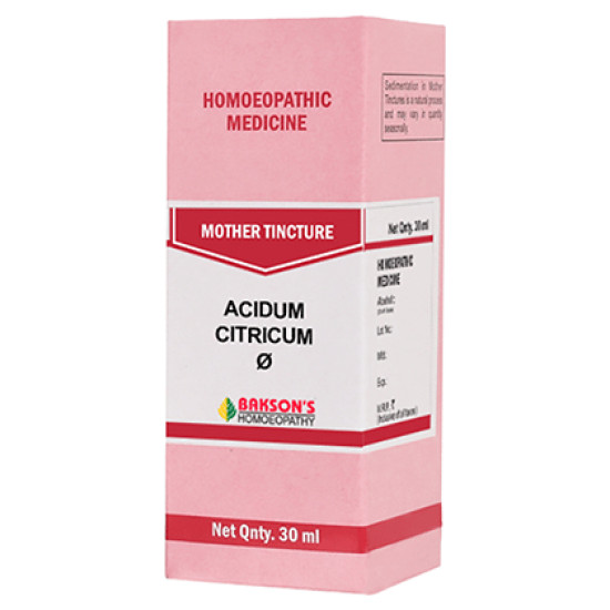 Bakson's Acidum Citricum Mother Tincture Q image