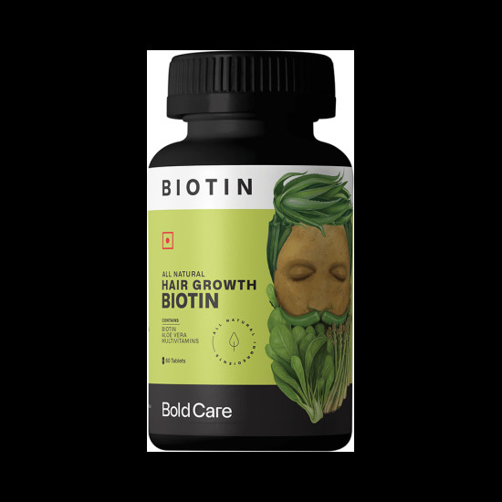 Bold Care Biotin Tablet image