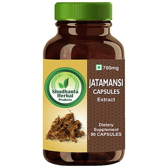 Shudhanta Herbal Jatamansi 700mg Capsule image