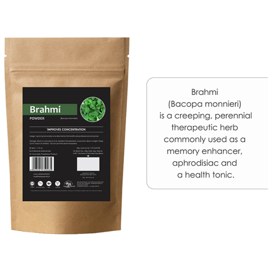 Herb Essential Brahmi (Bacopa Monnieri) Powder image