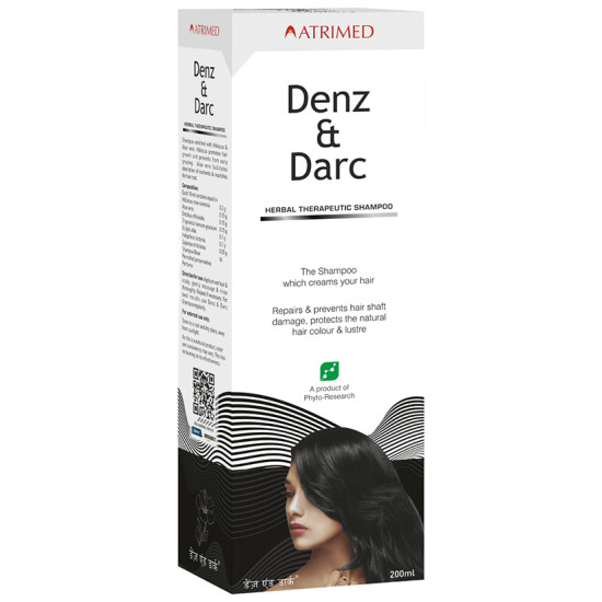 Atrimed Denz & Darc Herbal Therapeutic Shampoo image