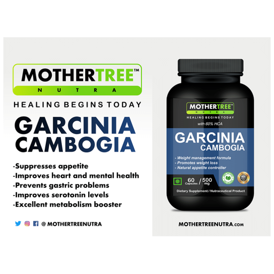 MotherTree Nutra Garcinia Cambogia 500mg Capsule image