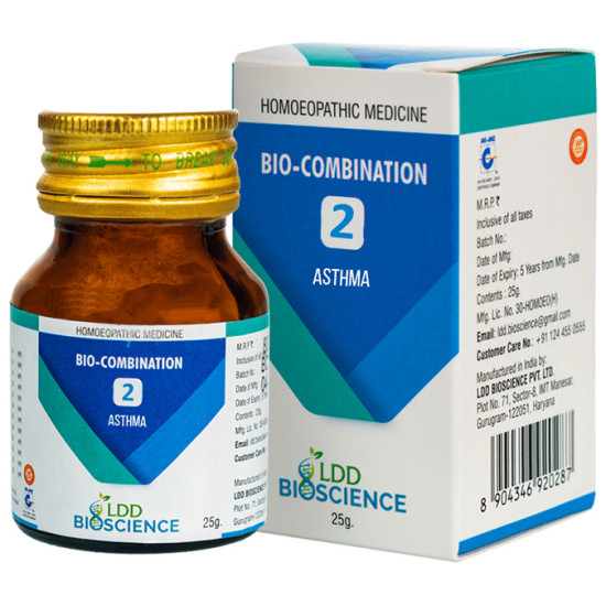 LDD Bioscience Bio-Combination 2 Asthma Tablet image