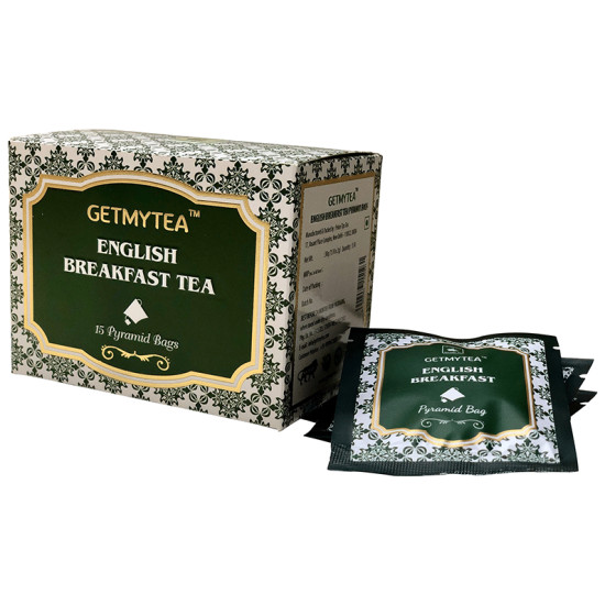 Getmytea English Breakfast Tea Pyramid Bag (2gm Each) image