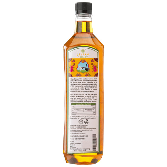 Jivika Naturals Cold Pressed Safflower Oil image