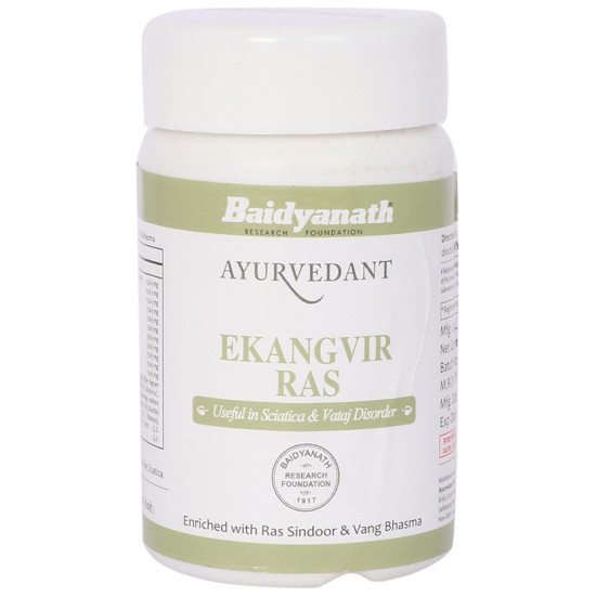 Baidyanath (Jhansi) Ayurvedant Ekangvir Ras Tablet image