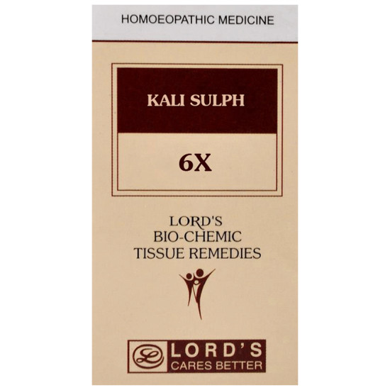 Lord's Kali Phos Biochemic Tablet 6X image