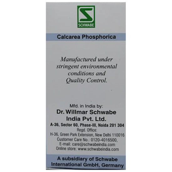 Dr Willmar Schwabe Germany Calcarea Phosphorica Biochemic Tablet 6X image