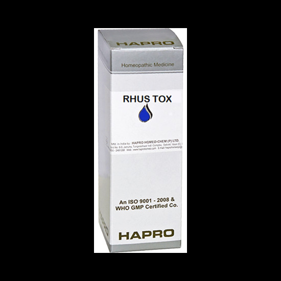 Hapro Rhus Tox Dilution 1M image