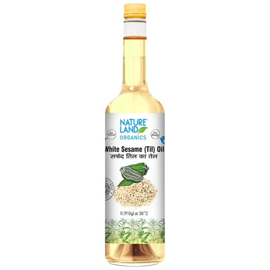 Natureland Organics White Sesame (Til) Oil image