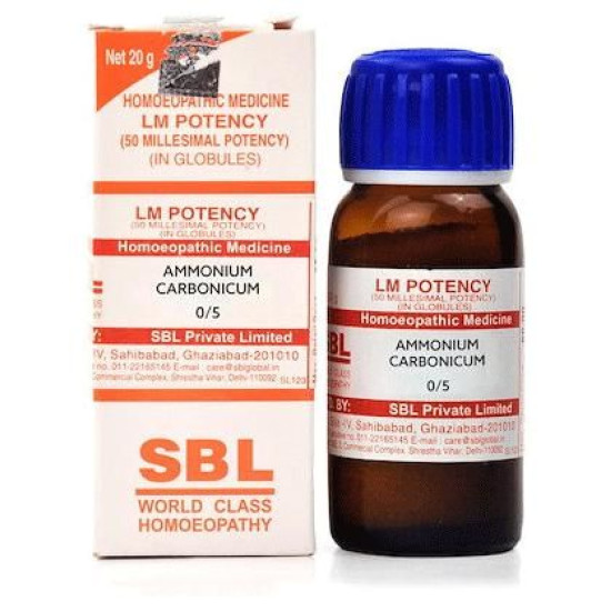 SBL Ammonium Carbonicum 0/5 LM image