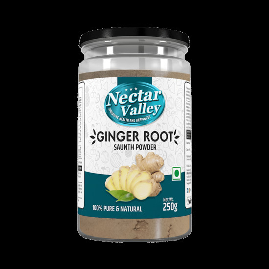 Nectar Valley 100% Pure & Natural Ginger Root Saunth Powder image