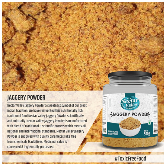 Nectar Valley Pure & Organic Jaggery Powder image