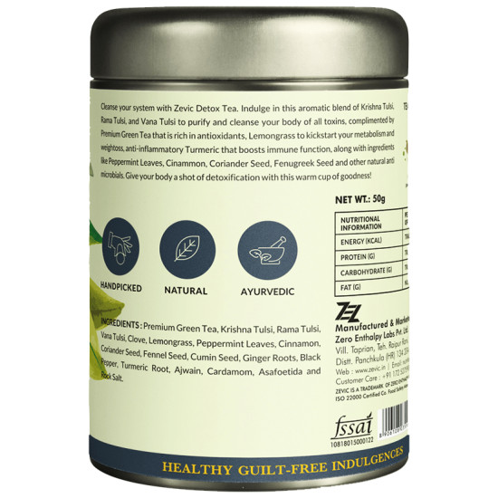 Zevic Detox Tea Natural Herbal Tea image