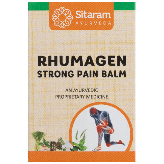 Sitaram Ayurveda Rhumagen Strong Pain Balm(10gm) image