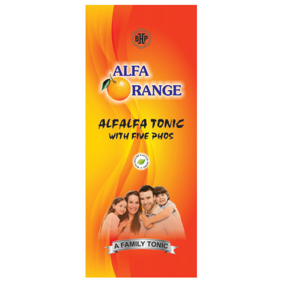 BHP Alfa Orange Alfalfa Tonic with Five Phos image