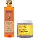 Auravedic Combo Pack of Kumkumadi Oil (100ml) & Ritual Cleansing Ubtan Mask (60gm) image