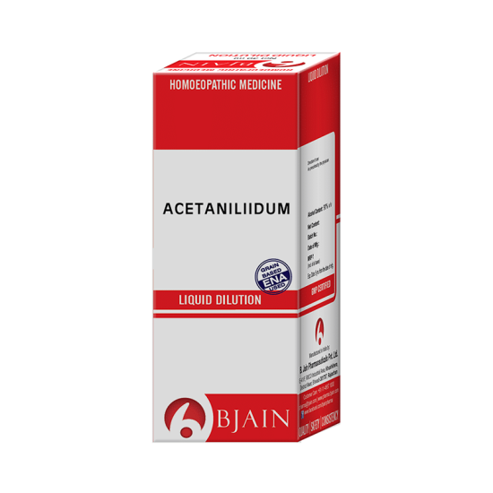 Bjain Acetalinidum/ Antifebrinum Dilution 12 CH image