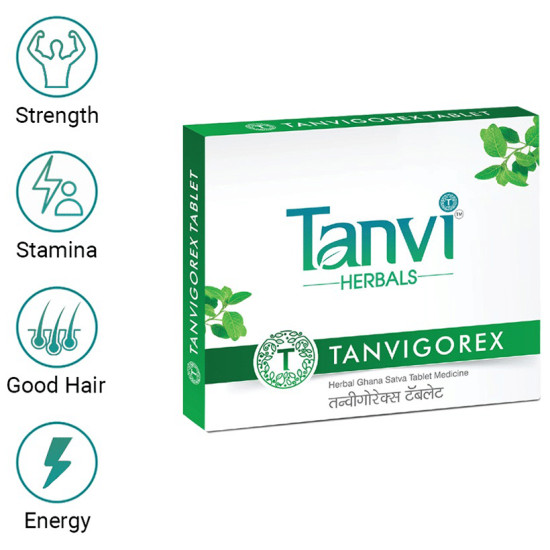 Tanvi Herbals Tanvigorex Tablet (30 Each) image