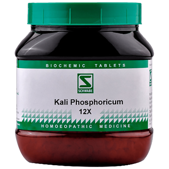 Dr Willmar Schwabe India Kali Phosphoricum Biochemic Tablet 12X image