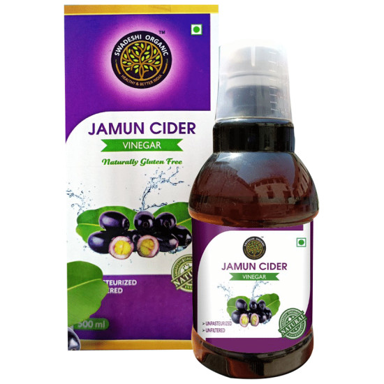 Swadeshi Organic Jamun Cider Vinegar image