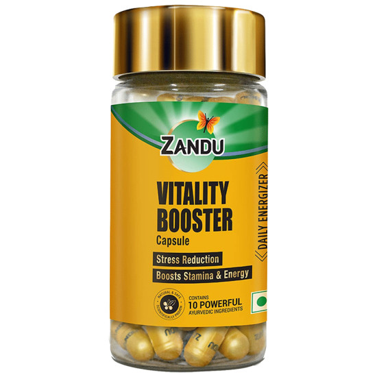 Zandu Vitality Booster Capsule image