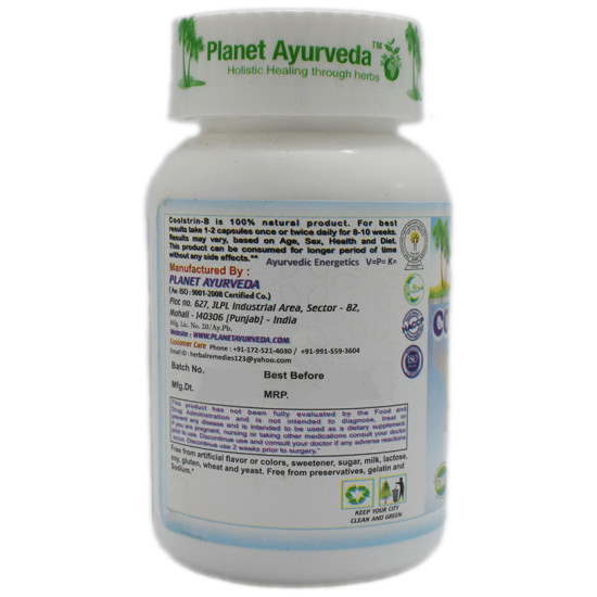 Planet Ayurveda Coolstrin-A Vege Capsule image