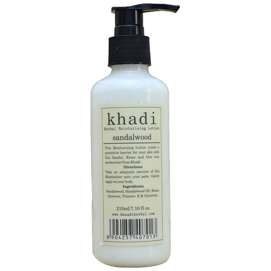 Khadi Herbal Moisturising Lotion Sandalwood image