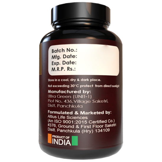 Altius Lifesciences Shilajit Gold Capsule (60 Each) image