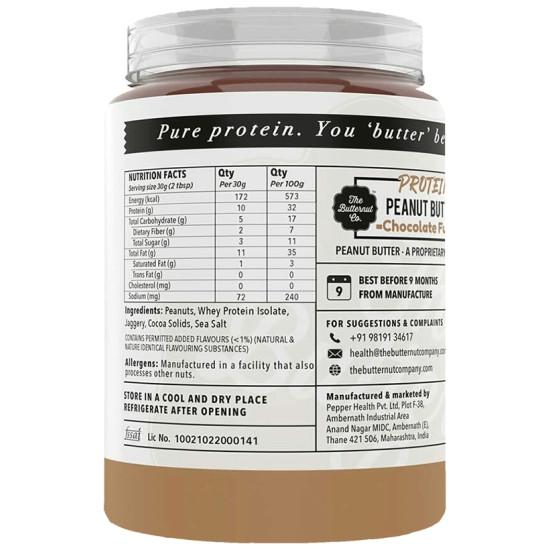 The Butternut Co. Protein Peanut Butter Chocolate Fudge image