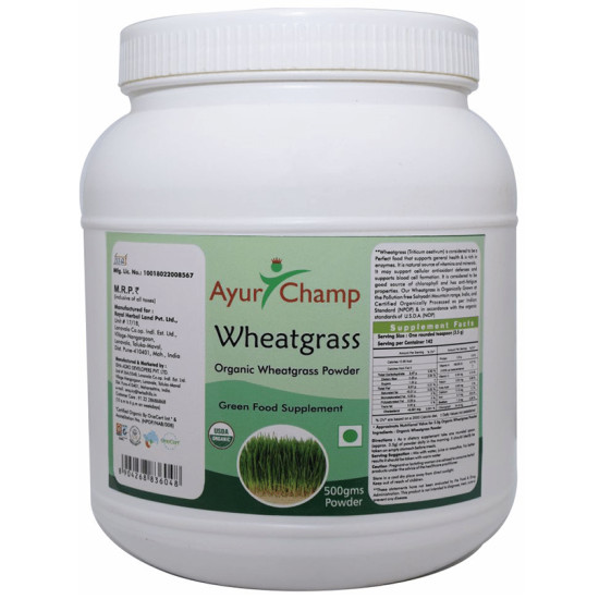 Ayur Champ Organic Wheatgrass Powder image