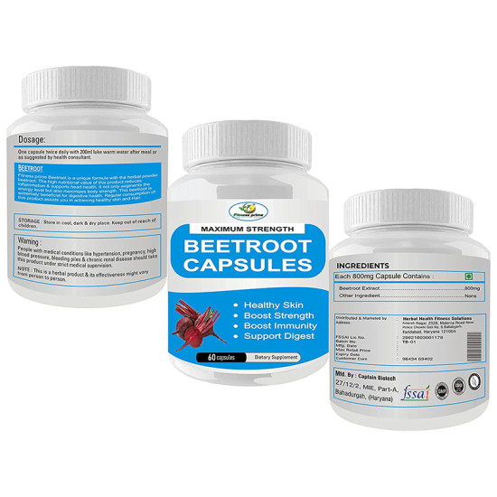 Fitness Prime Maximum Strength Beetroot Capsule image