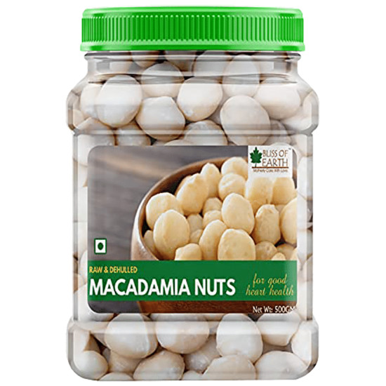 Bliss of Earth Raw & Dehulled Macadamia Nuts image