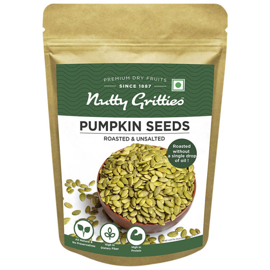 Nutty Gritties Pumpkin Seeds Roasted & Unsalted image