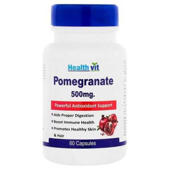 HealthVit Pomegranate 500mg Capsule image